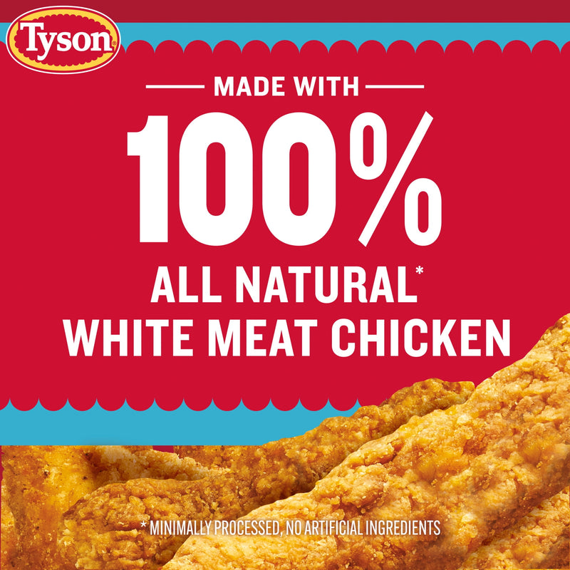 Tyson Frozen Crispy Chicken Breast Strips, 25 oz, 13g Protein per Serving (Fully Cooked) — photo 3