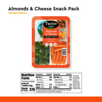 Taylor Farms Almonds & Cheese Refrigerated Snack Pack With Carrots & Broccoli, 6.5 oz tray, Fresh — photo 3