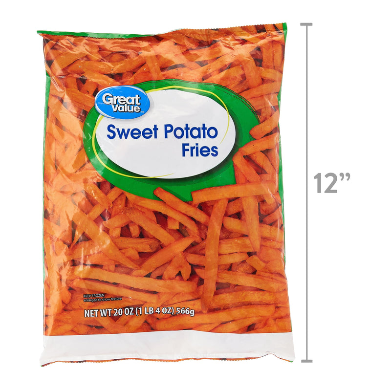 Great Value Sweet Potato Fries, 20 oz Bag (Frozen) — photo 3