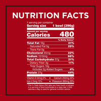 Banquet MEGA Bowls Buffalo-Style Chicken Mac 'N Cheese, 27g Protein, Frozen Meal, 14 oz. — photo 3