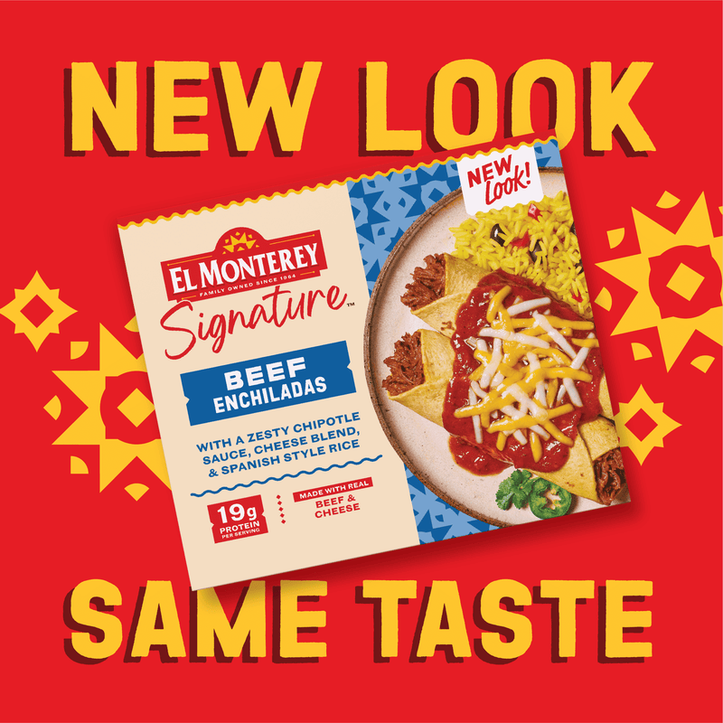 El Monterey Signature Beef Enchiladas Meal, 10.25 oz (Frozen) — photo 3