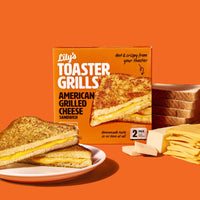 Lily's Toaster Grills - Grilled American Cheese Sandwich - Frozen Meal, 2 Pack, 6.8 oz — photo 3