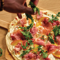 Jus-Rol Round & Thin Pizza Crust, Pre-Rolled Refrigerated Dough, 7.8 oz, Thin Crust Base for Homemade Pizza — photo 3