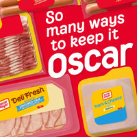 Oscar Mayer Ham & Cheese Meat Loaf Deli Lunch Meat with Real Kraft Cheese, 16 oz Package — photo 3