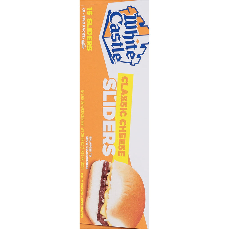 White Castle Classic Cheese Sliders, 29.28 oz, 16 Count (Frozen Snack) — photo 3