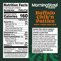 MorningStar Farms Spicy Buffalo Vegan, Meat Free, 10 oz, 4 Count Bag — photo 3