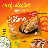 Lean Cuisine Chicken Enchilada Suiza, Frozen Meal, 9 oz — photo 3