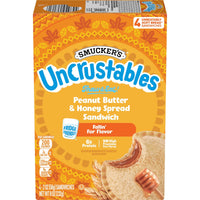Smucker’s Uncrustables Peanut Butter & Honey Spread Sandwiches, 4 Count, 2 oz Each, Frozen — photo 4