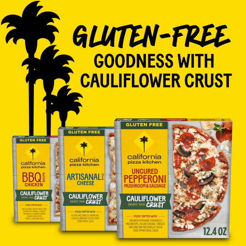 California Pizza Kitchen Cauliflower Crust Uncured Pepperoni Mushroom and Sausage, 12.4 oz — photo 4