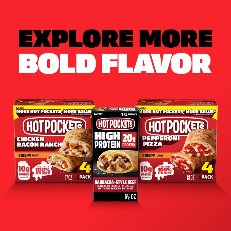 Hot Pockets High Protein Chipotle Chicken XL Frozen Sandwich, 6.75 oz — photo 4