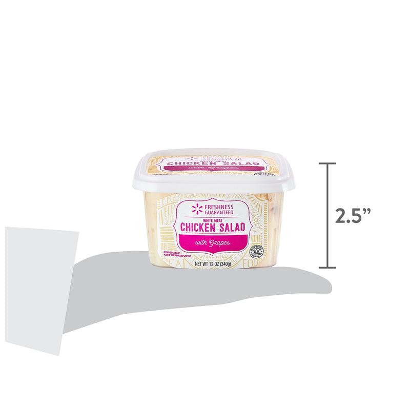 Freshness Guaranteed White Meat Chicken Salad with Grapes, 12 oz (Refrigerated) — photo 4