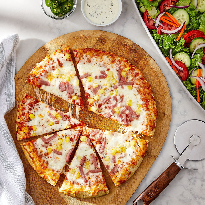 Great Value Rising Crust Hawaiian Pizza, Tomato Sauce, 27.97 oz (Frozen) — photo 4