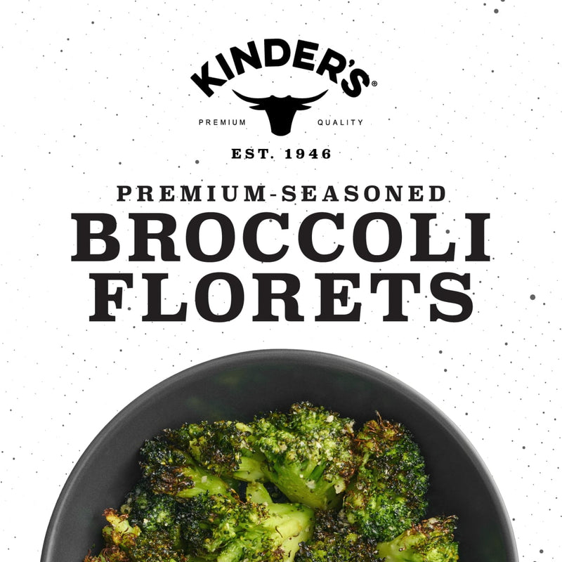 Kinder's Frozen Parmesan Broccoli Florets, 13.5 oz — photo 4
