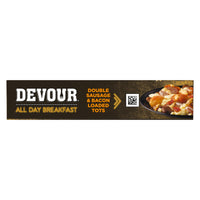 DEVOUR All Day Breakfast Double Sausage & Smoked Bacon Loaded Tater Tots Frozen Meal, 9 oz Box — photo 4