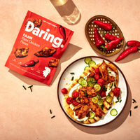 Daring Plant-Based Frozen Cajun Chicken Breast Pieces, Vegan, 8 oz, 27 Count — photo 4