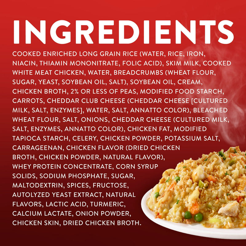 Stouffer’s Grandma’s Chicken and Vegetable Rice Bake, Family Size, Frozen Family Dinners 36 oz — photo 4