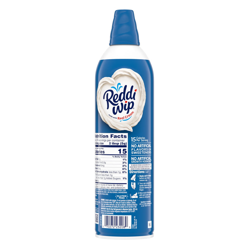 Reddi-wip Extra Creamy Whipped Topping Made with Real Cream, 13 oz — photo 4
