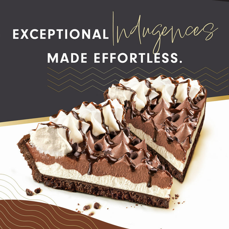 Edwards Frozen Chocolate Crème Dessert Pie Slices, 5.34 oz 2 Pack — photo 4