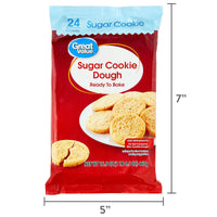 Great Value Ready to Bake Sugar Cookie Dough, 16.5 oz — photo 4