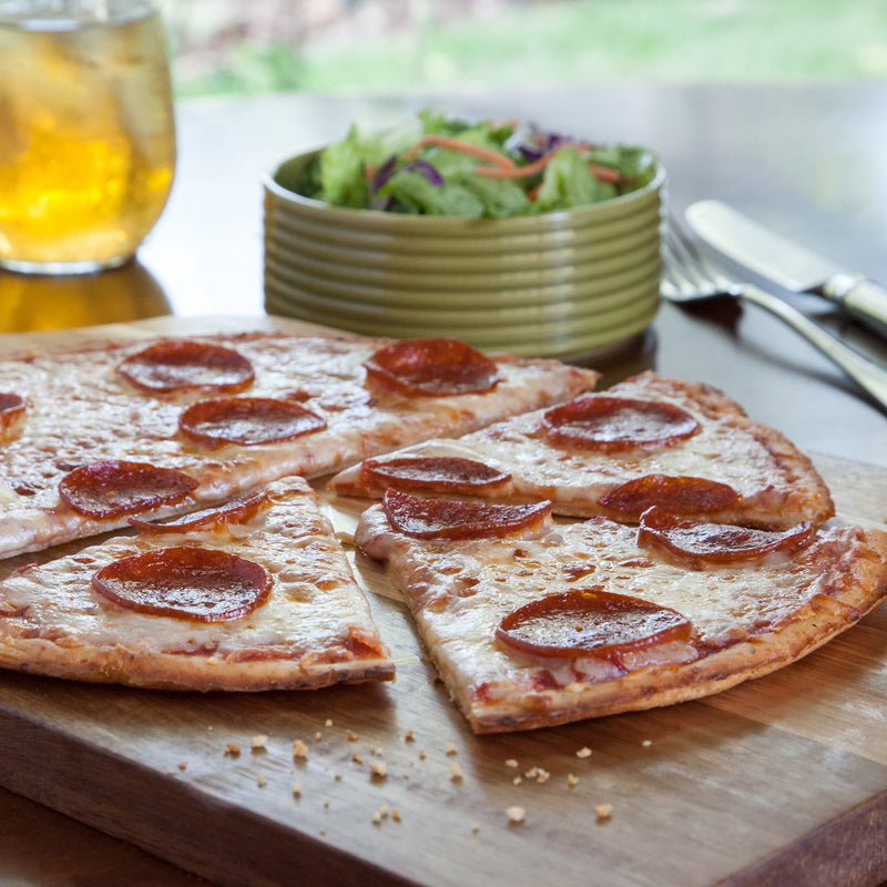 Sonoma Flatbreads Gluten Free Pepperoni, Marinara Sauce, 11.42 oz. (Frozen - Contains: Milk, Soy) — photo 4