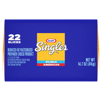 Kraft Singles 2% Pasteurized Prepared Cheese Product American Slices, 22 Count Pack — photo 4