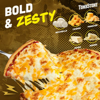 Tombstone Frozen Pizza Original Crust Five Cheese Pizza, 19.3 oz — photo 4