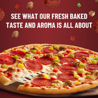 DiGiorno Frozen Pizza Thin Crust Cheese Veggie and Meat Supreme Pizza, 19.1 oz — photo 4