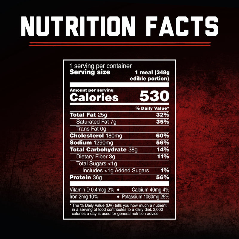 Banquet MEGA Meats Original Crispy Chicken with Mashed Potatoes, 36g Protein, Frozen Meal, 14.25 oz. — photo 4