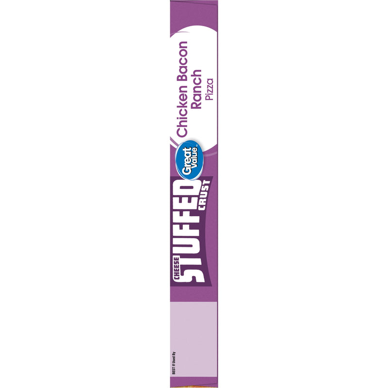 Great Value Stuffed Crust Chicken Bacon Ranch Sauce Pizza, 23.1 oz (Frozen) — photo 4