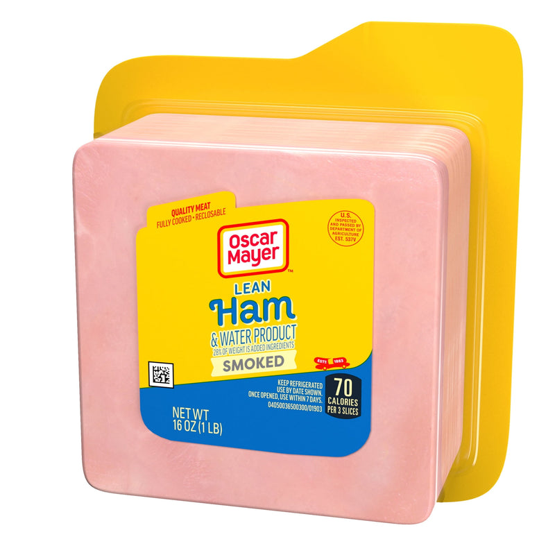Oscar Mayer Lean Smoked Ham Sliced Deli Meat, for Sandwiches and Easy Lunches, 16 oz — photo 4