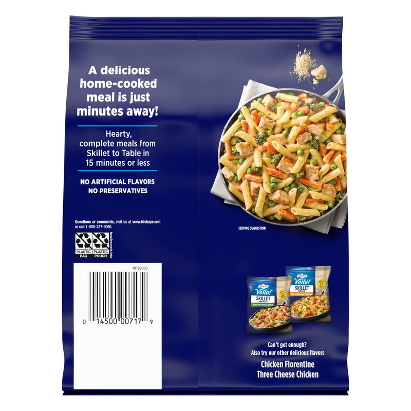 Birds Eye Voila! Alfredo Chicken Skillet Meals, Frozen Meal, 21 oz. Bag — photo 4