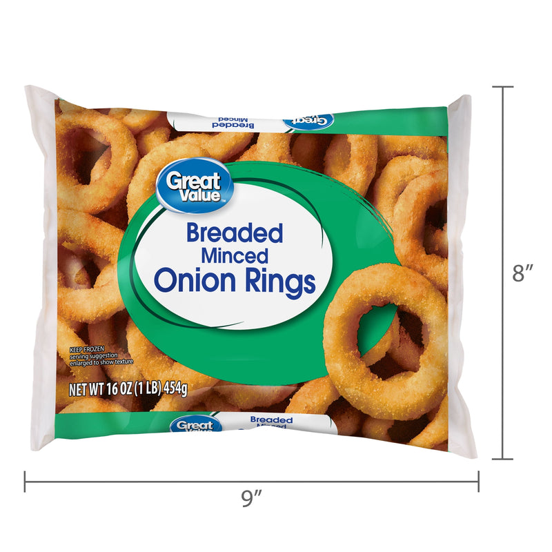 Great Value Breaded Minced Onion Rings, 16 oz (Frozen) — photo 4