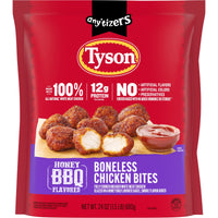 Tyson Any'tizers Honey BBQ Boneless Chicken Bites, 24 oz (Frozen, Fully Cooked) — photo 4