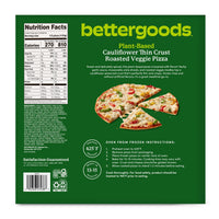 bettergoods Plant-Based Cauliflower Thin Crust Roasted Veggie Pizza, 14.11 oz (Frozen) — photo 4