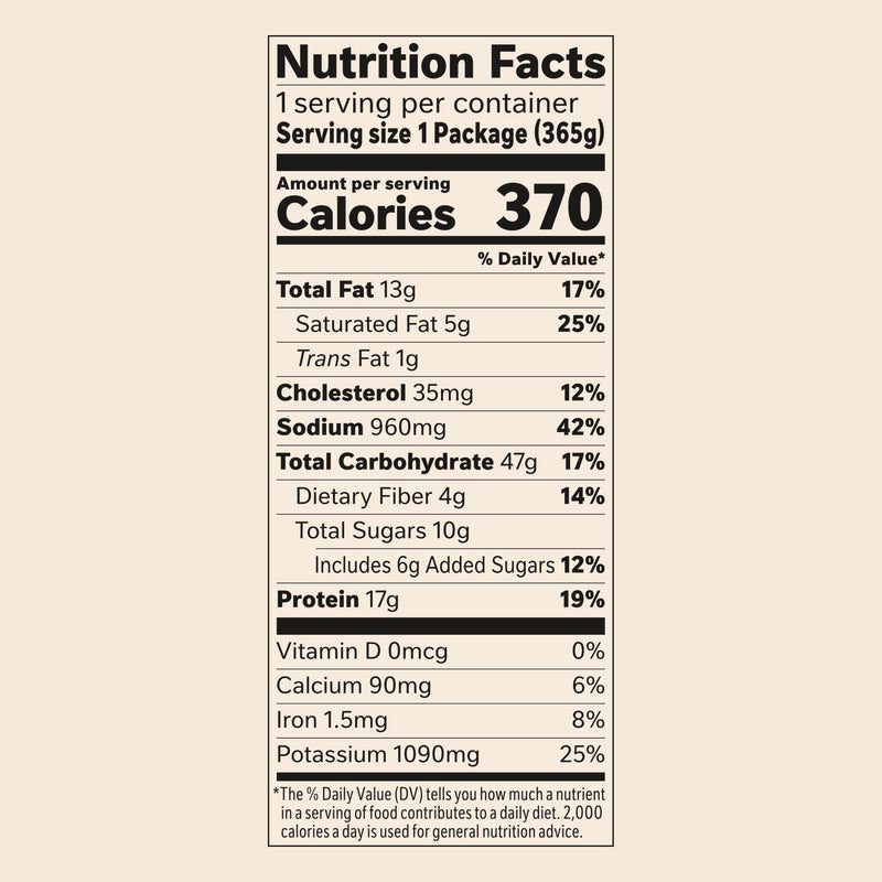 Stouffer’s Macaroni and Beef, Single Serve, Frozen Pasta, Single Frozen Meals 12.875 oz — photo 4