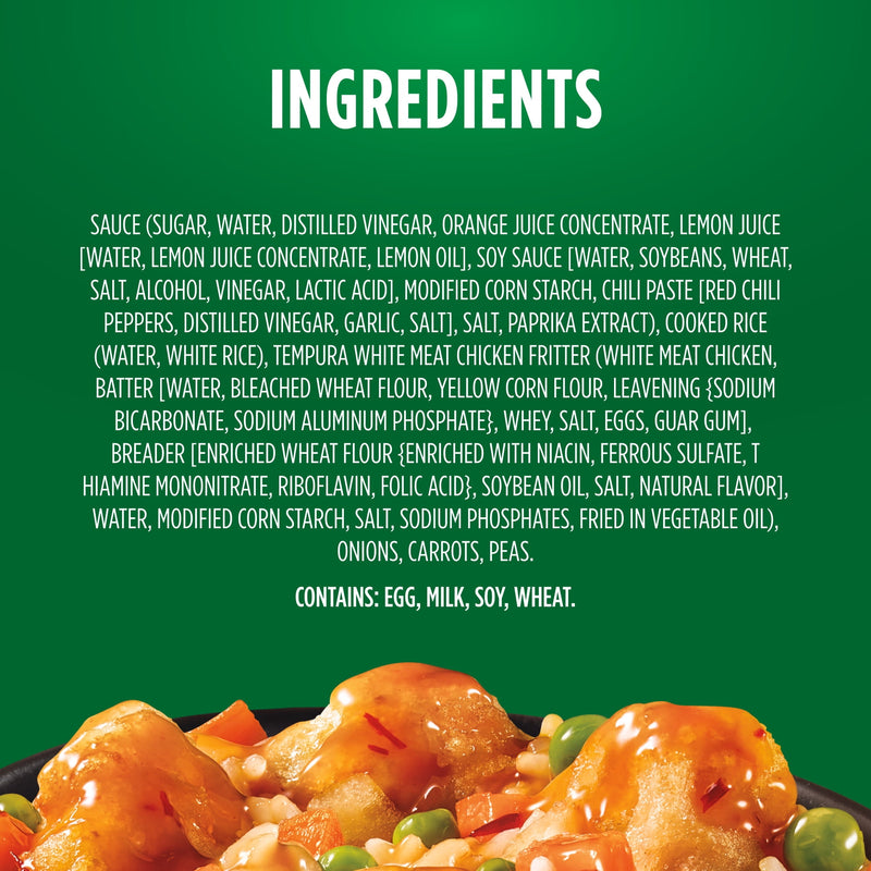 Marie Callender's Sweet & Citrusy Orange Chicken, Frozen Meal, 11 oz. Bowl — photo 4