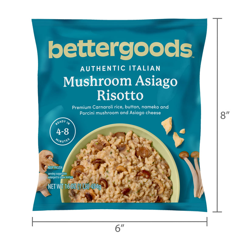 bettergoods Mushroom Asiago Risotto, 16 oz (Frozen) — photo 4