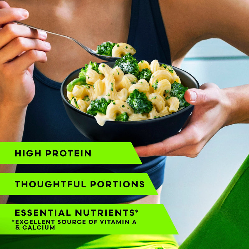 Vital Pursuit White Cheddar Mac & Cheese Broccoli Bowl, High Protein GLP-1 Friendly Frozen Meal, Protein Pasta, 9.5 oz (Frozen) — photo 4