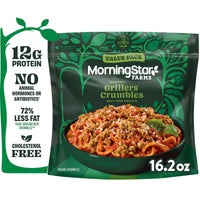 MorningStar Farms Meal Starters Savory Grillers Vegan Crumbles, Meat Free Protein, 16.2 oz Bag — photo 5