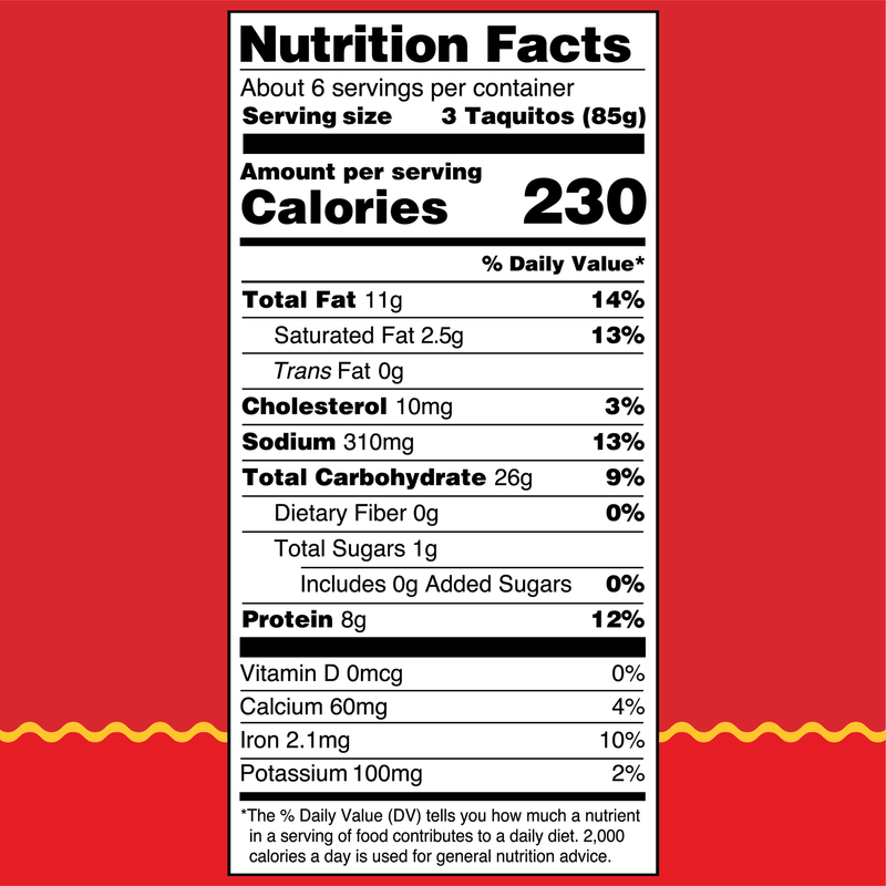 El Monterey Steak & Cheese Flour Taquitos, 20 Count, 20 oz (Frozen) — photo 5