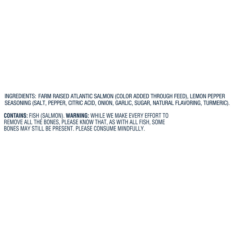 Latitude 45 Frozen Lemon Pepper Atlantic Salmon, 1 lb. Bag — photo 5