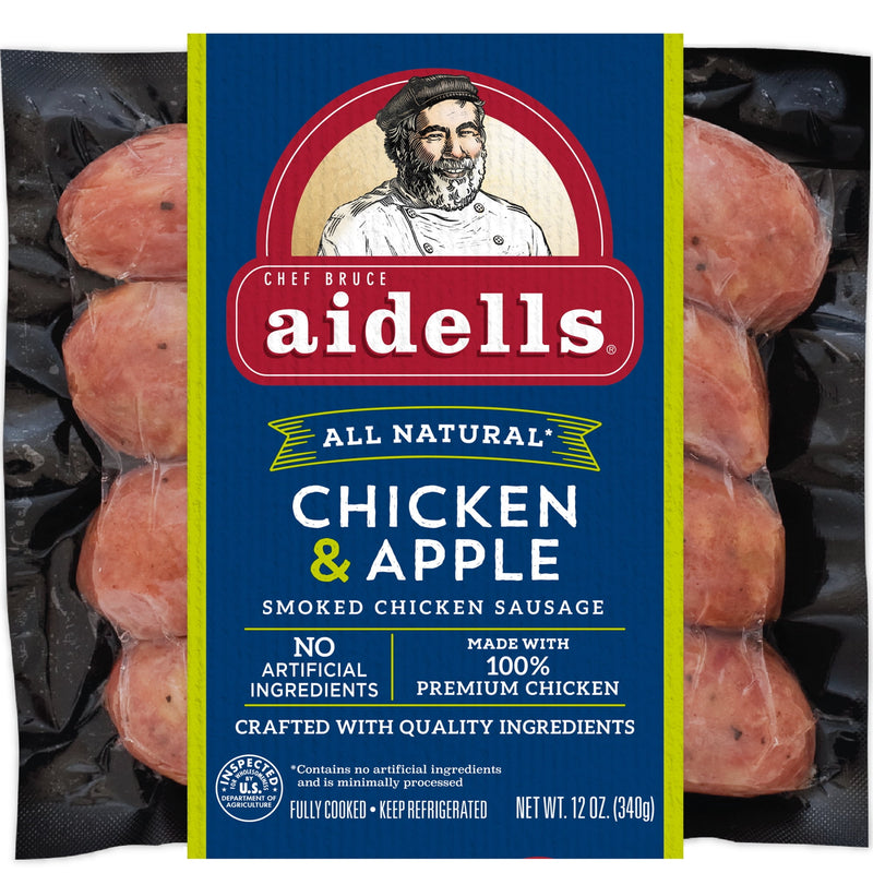 Aidells Chicken & Apple Smoked Chicken Sausage Links, 12 oz, 4 Count — photo 5