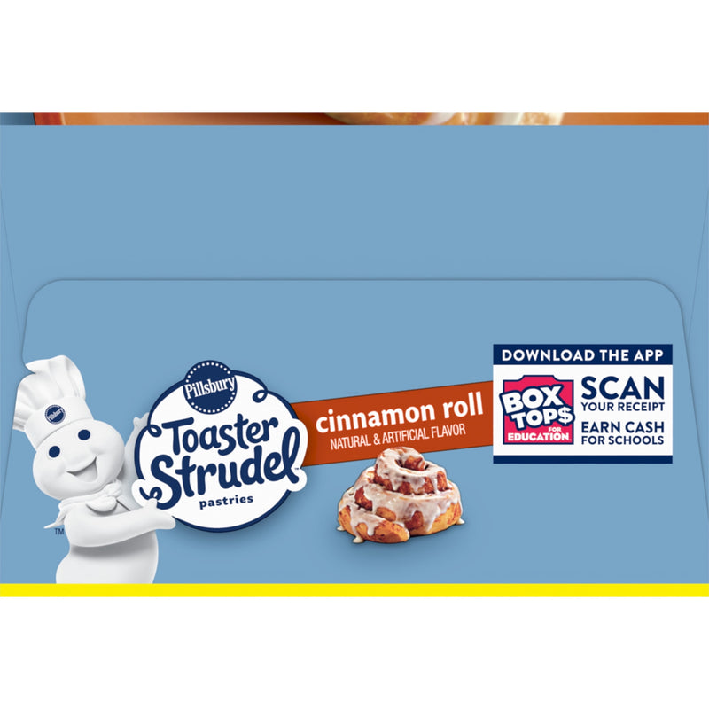 Pillsbury Cinnamon Roll Flavored Toaster Strudel Pastries, 12 Breakfast Pastries (Frozen) — photo 5
