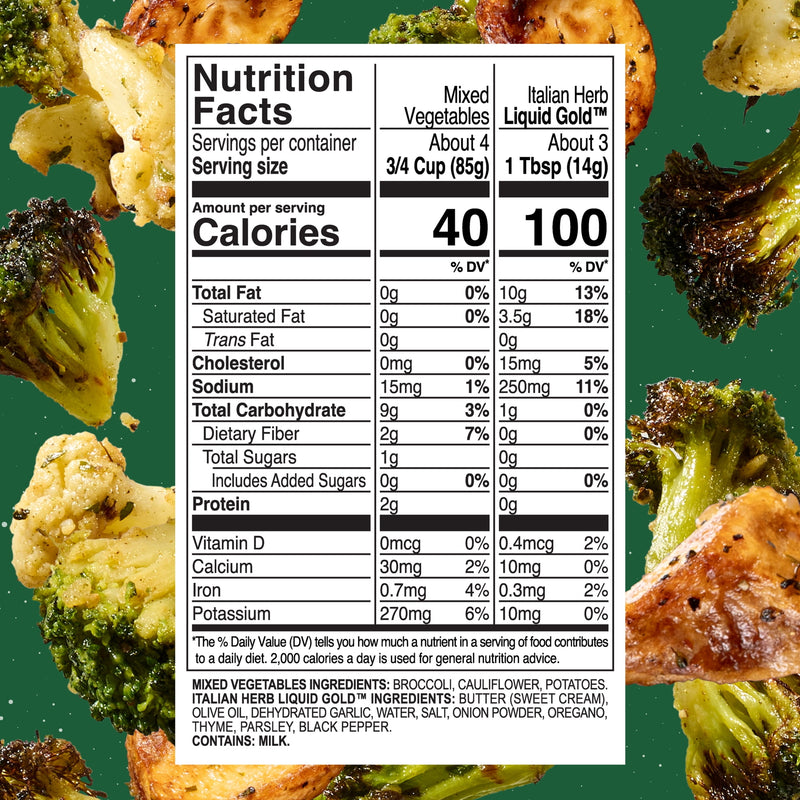 Kinder's Italian Herb Mixed Veggies, 13.5 oz (Frozen) — photo 5