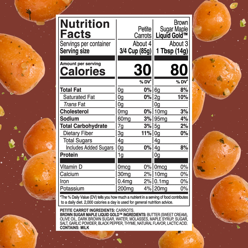 Kinder's Premium Seasoned Petite Carrots, Brown Sugar Maple, 13.5 oz — photo 5