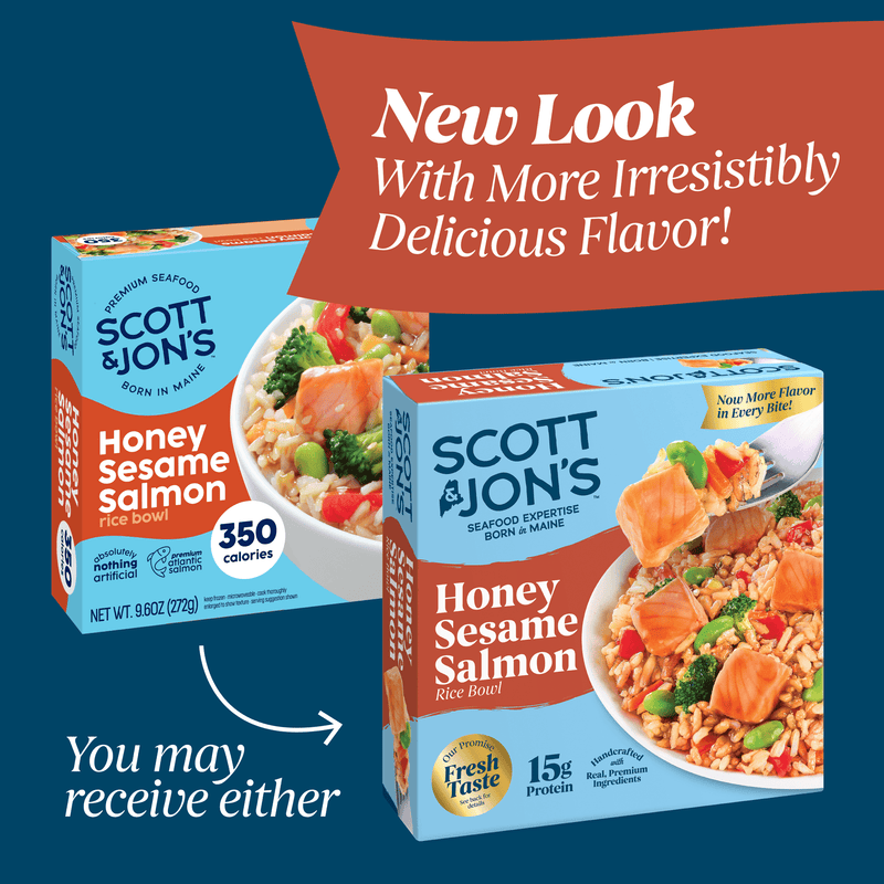 Scott & Jon’s Frozen Meals, Honey Sesame Salmon Rice Bowl, Microwave Meals, Frozen Dinner for One, 9.6 oz — photo 5