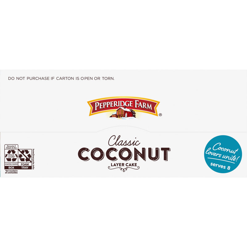 Pepperidge Farm Frozen Coconut Layer Cake, 19.6 oz. Box — photo 6