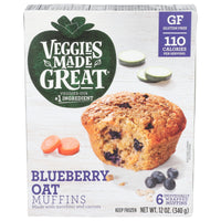 Veggies Made Great Blueberry Oat Muffin, 12oz, 6ct Box (Frozen) — photo 5