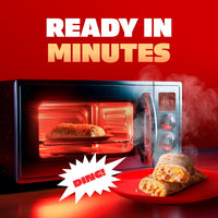 Hot Pockets Hickory Ham and Cheddar, Crispy Buttery Crust Sandwich Snacks, 36 oz, 8 Pack (Frozen) — photo 5