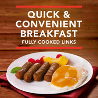 Banquet Brown 'N Serve Original Sausage Links, 6g Protein per Serving, Frozen Breakfast Sausage, 6.4 oz. — photo 5